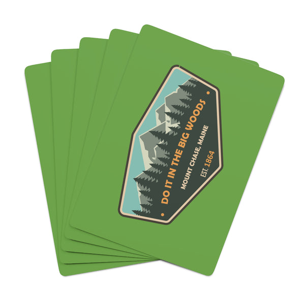 Mount Chase Outfitter's Poker Cards