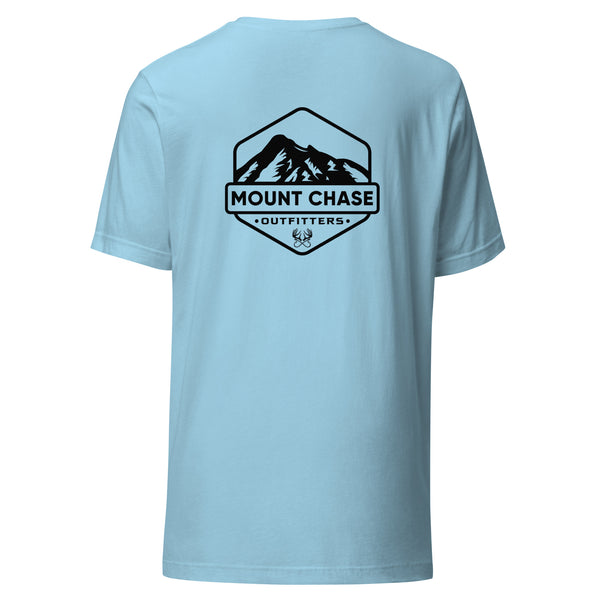 "Mount Chase Outfitters" Unisex t-shirt