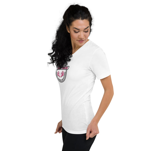 "Giant Rack" Unisex Short Sleeve V-Neck T-Shirt