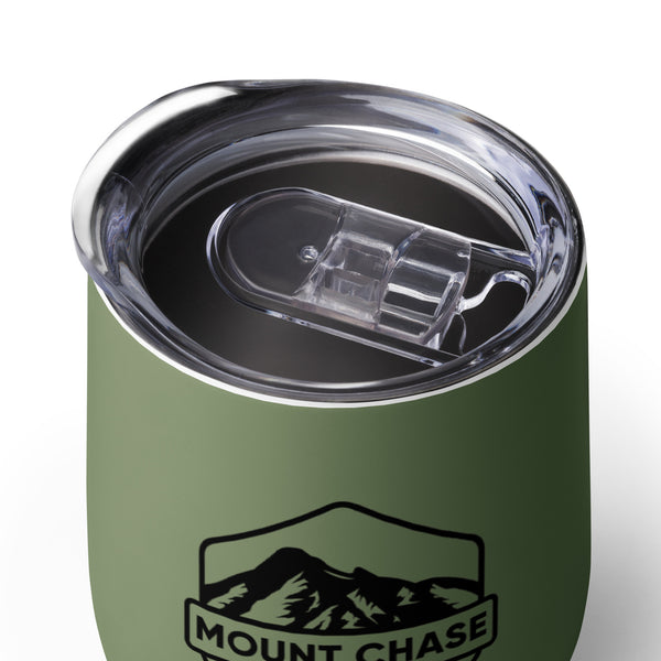 "Mount Chase Outfitters" Wine tumbler